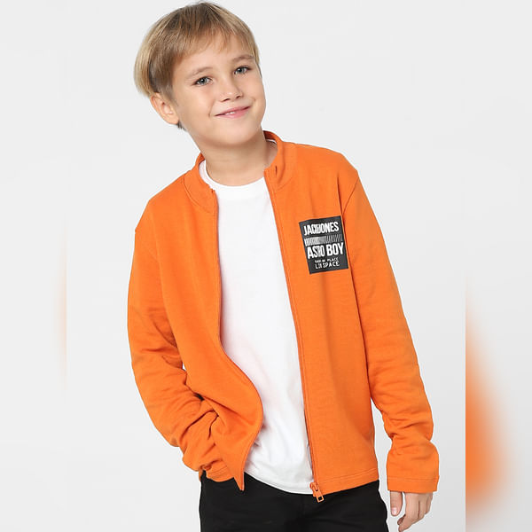 BESTSELLER CLOTHING Boys Orange Co-ord Zippered Sweatshirt
BESTSELLER CLOTHING Boys Orange Co-ord Zippered Sweatshirt