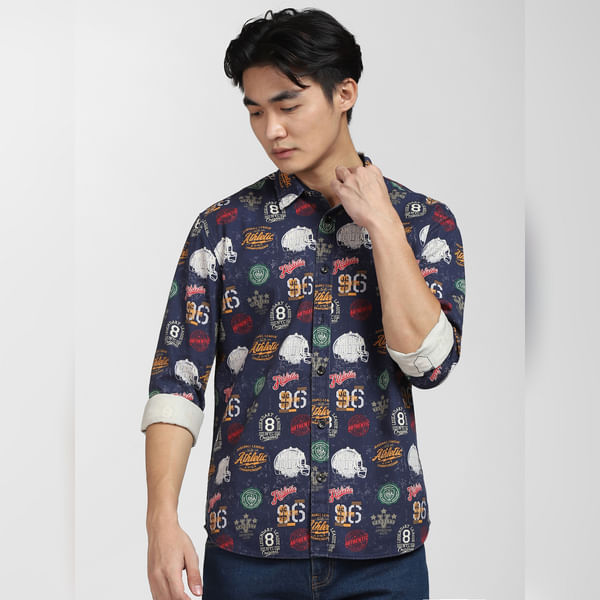 BESTSELLER CLOTHING Blue Abstract Print Full Sleeves Shirt
BESTSELLER CLOTHING Blue Abstract Print Full Sleeves Shirt