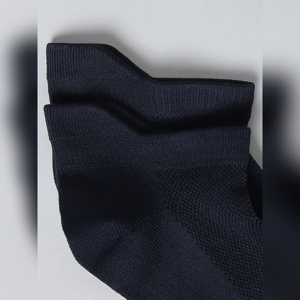 BESTSELLER CLOTHING PLAY Navy Blue Logo Print Socks