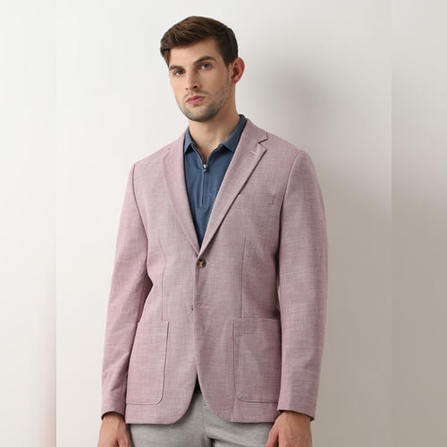

SELECTED HOMME Red Structured Blazer