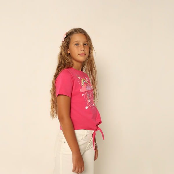 VERO MODA Girls Girls Pink Typographic Print T-Shirt, Short Sleeves, Round Neck
VERO MODA Girls Girls Pink Typographic Print T-Shirt, Short Sleeves, Round Neck