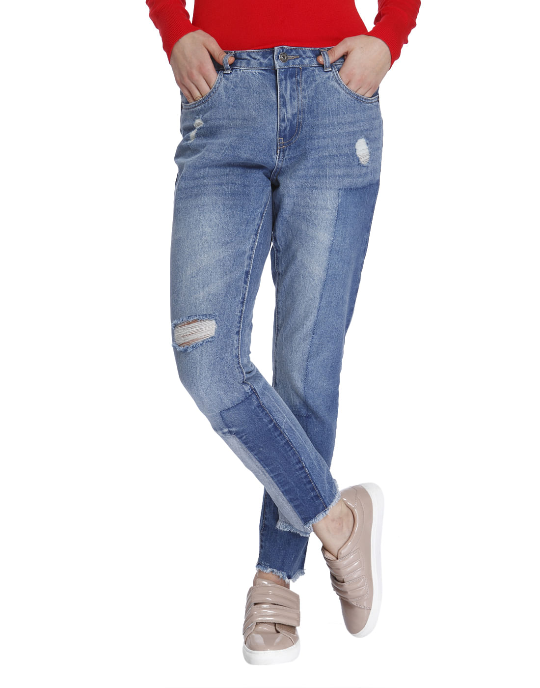 light boyfriend jeans