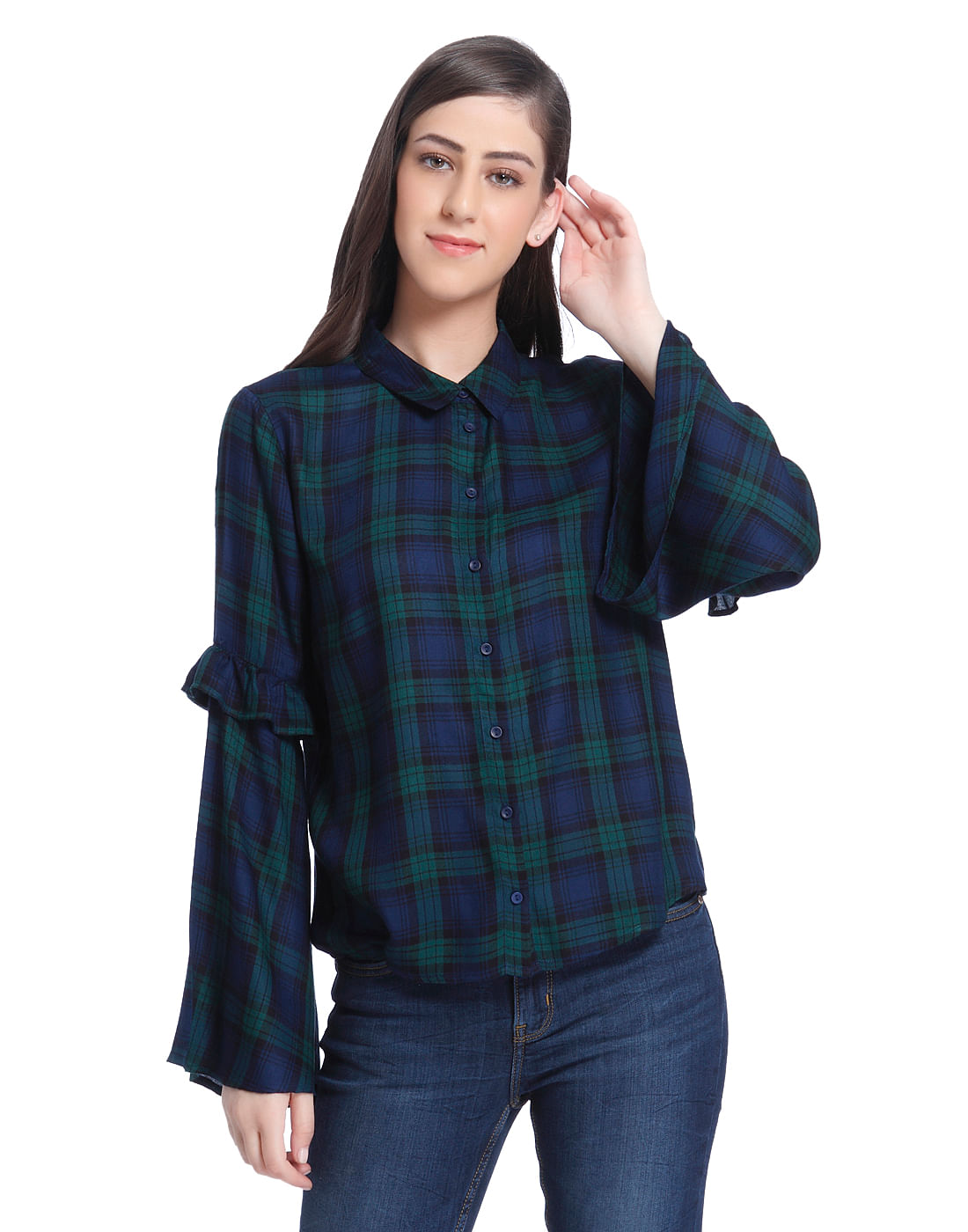 dark blue shirt for girl