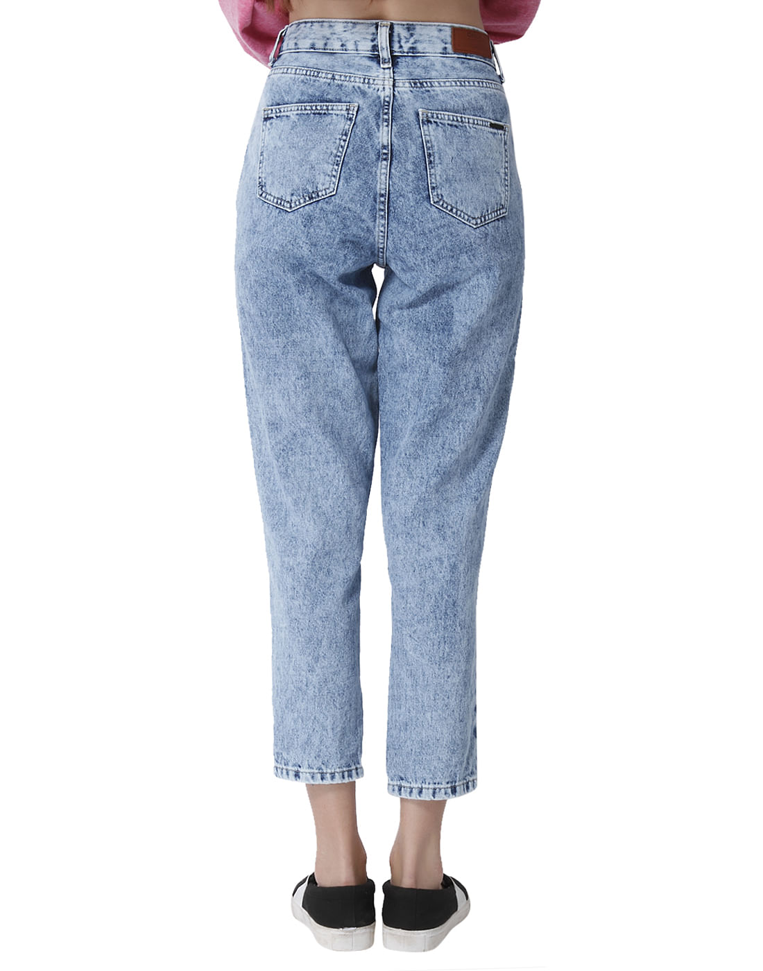 relaxed fit mid rise jeans