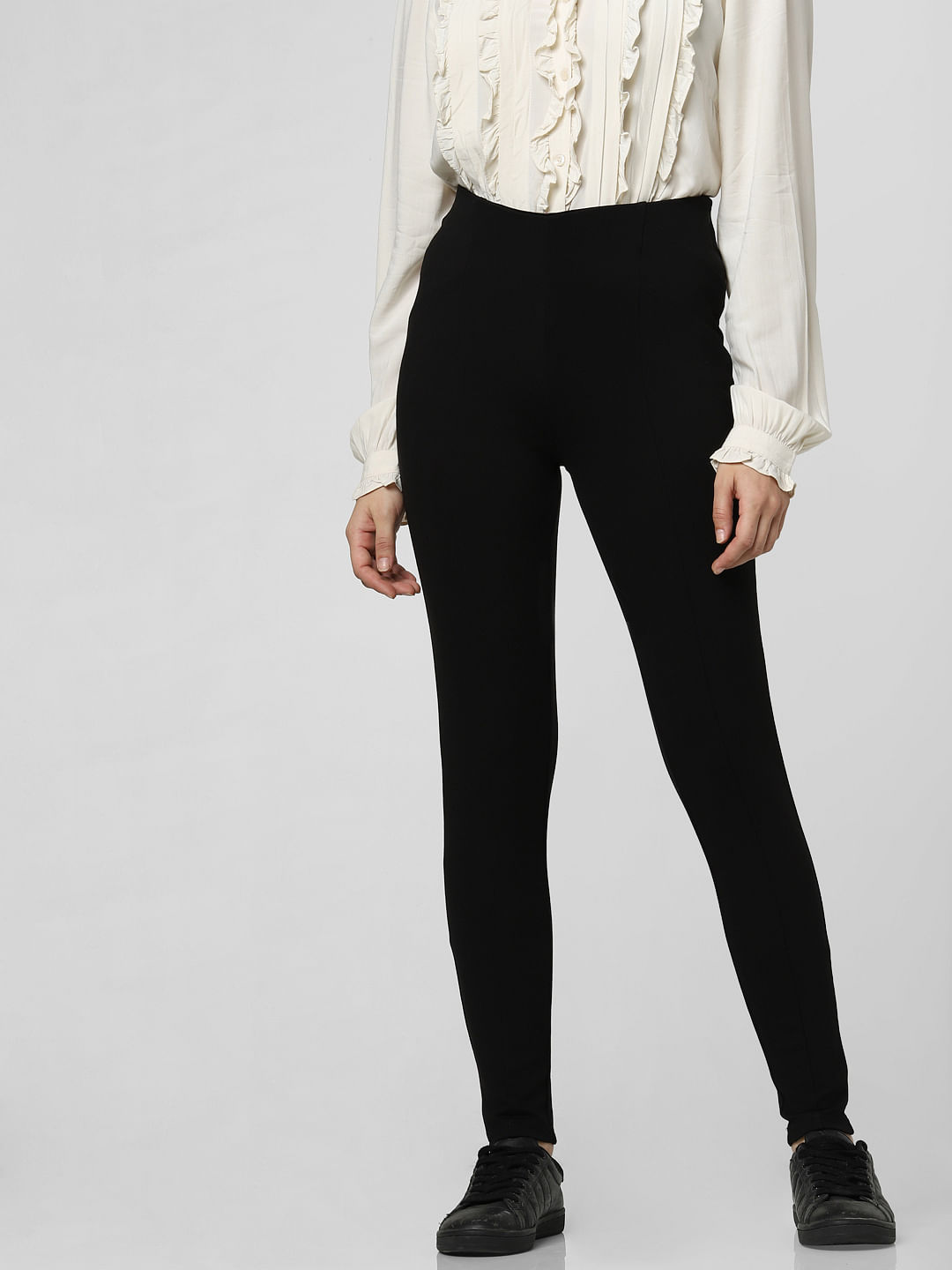 Buy High-Rise Leggings with Elasticated waist Online at Best Prices in India  - JioMart.