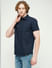 PRODUKT by JACK&JONES Dark Blue Short Sleeves Shirt_411542+3