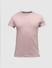 PRODUKT by JACK&JONES Pink Cotton Crew Neck T-shirt_411554+7