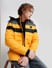 PRODUKT by JACK&JONES Yellow Colourblocked Hooded Puffer Jacket_411611+1