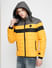 PRODUKT by JACK&JONES Yellow Colourblocked Hooded Puffer Jacket_411611+9