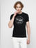 PRODUKT by JACK&JONES Black Logo Text Crew Neck T-shirt