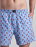 Blue Printed Cotton Boxers_415481+4