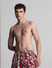 Red Printed Cotton Boxers_415482+5
