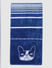 Dark Blue Logo Print Towel _386482+1