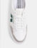 White Colourblocked Lace Up Sneakers_415854+7