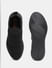 Black Knitted Slip On Sneakers_415458+5