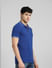 Blue  Polo Neck T-shirt_395568+3