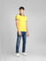 Yellow Polo Neck T-shirt_395572+6