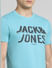 Blue Graphic Print Crew Neck T-shirt_393757+5