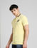Yellow Polo Neck T-shirt_395581+3