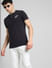 Black Polo Neck T-shirt_395583+1