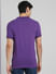Purple Polo Neck T-shirt_395584+4