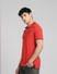 Red Polo Neck T-shirt_395586+3