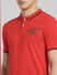 Red Polo Neck T-shirt_395586+5