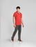Red Polo Neck T-shirt_395586+6