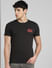Black Crew Neck T-shirt_393801+2
