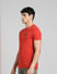 Red Crew Neck T-shirt_393802+3