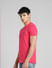 Pink Crew Neck T-shirt_393806+3