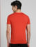 Red Crew Neck T-shirt_393808+4