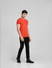 Red Crew Neck T-shirt_393808+6
