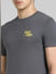 Grey Crew Neck T-shirt_393827+5