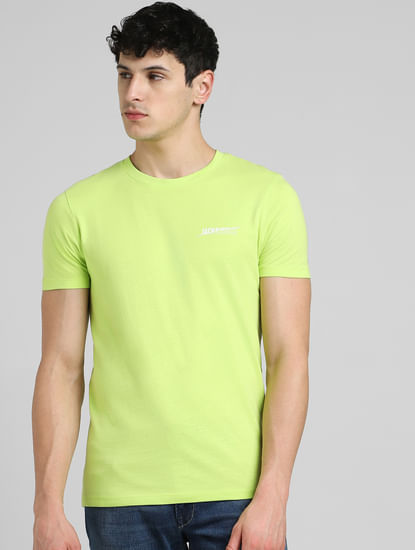 Lime Green Crew Neck T-shirt