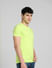 Lime Green Crew Neck T-shirt_393828+3