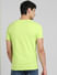 Lime Green Crew Neck T-shirt_393828+4