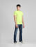 Lime Green Crew Neck T-shirt_393828+6