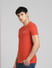 Red Crew Neck T-shirt_393830+3