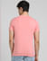 Pink Graphic Print Crew Neck T-shirt_394576+4