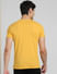 Yellow Graphic Print Crew Neck T-shirt_393849+4