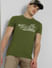 Green Graphic Print Crew Neck T-shirt_393125+1