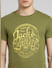 Green Graphic Print Crew Neck T-shirt_393866+5