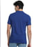 Blue Logo Print Polo Neck T-shirt_395592+4