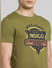 Green Graphic Print Crew Neck T-shirt_393879+5