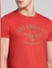 Coral Logo Print Crew Neck T-shirt_393140+5