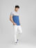 Grey Colourblocked Polo Neck T-shirt_387949+6