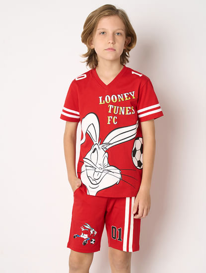 Looney Tunes Red Bugs Bunny Co-ord Set T-Shirt