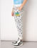 Looney Tunes White Printed Co-ord Set Sweatpants_416508+3