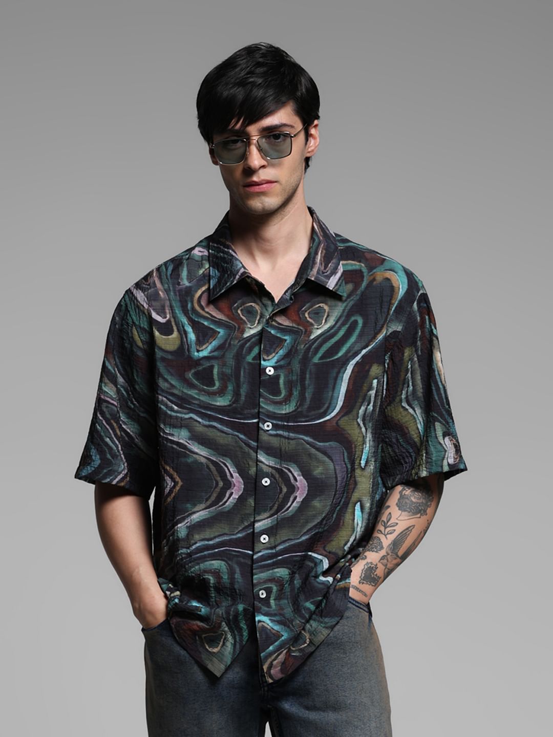 Half sleeve party wear shirts online